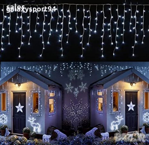 ПРОМО Висящи лампи шарени 10броя(30м) + 1 брой Подарък, Декоративни Лампи, снимка 5 - Лед осветление - 38547530