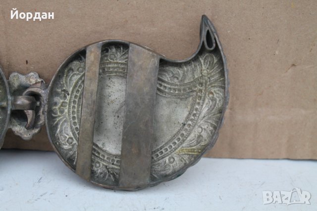 Сребърни възрожденски пафти, снимка 12 - Антикварни и старинни предмети - 38288799