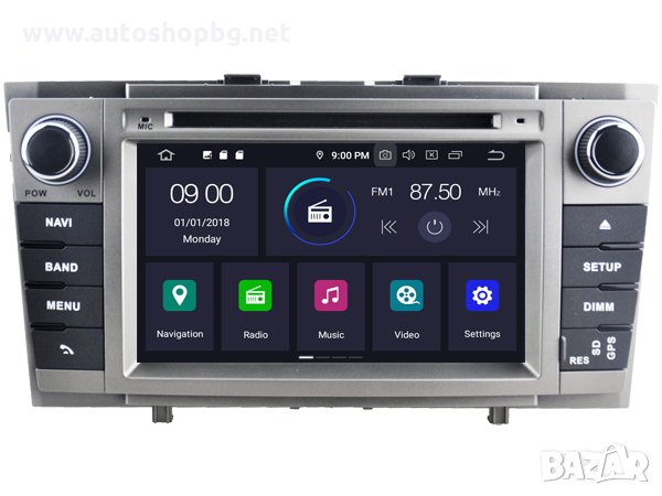 НАВИГАЦИЯ АНДРОИД Toyota Avensis Т27