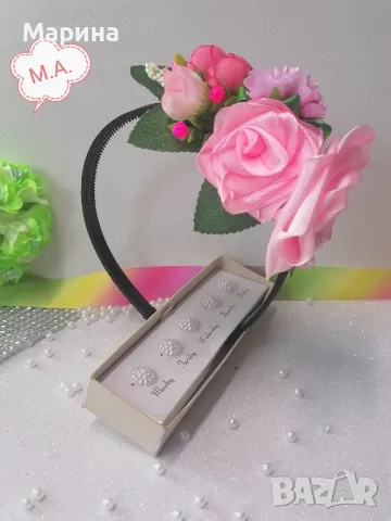 Китка за глава , вариант 15, снимка 2 - Аксесоари за коса - 49092933