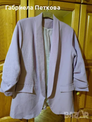Лилаво сако, снимка 1