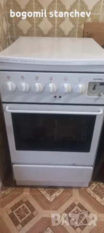 Privileg Готварска печка с 4 котлона фурна с вентилатор, снимка 10 - Печки, фурни - 49736676