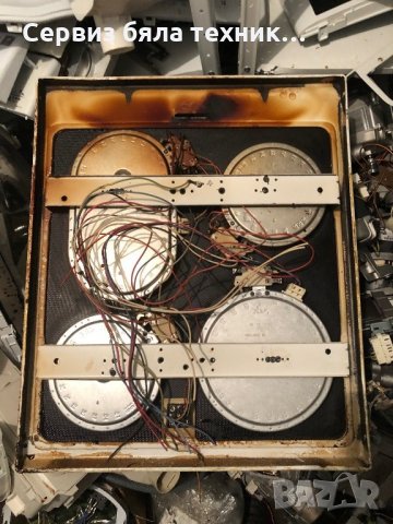 Продавам керамичен плот с котлоните за готварска печка Gorenje (Горене), снимка 2 - Печки, фурни - 27667209