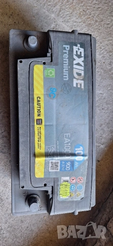 Акумулатор EXIDE Premium 100Ah, снимка 2 - Аксесоари и консумативи - 53475341