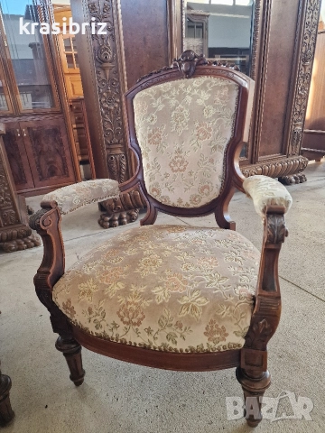  К-т Антично Канапе+2 бр.Кресла-внос от Германия!, снимка 3 - Други - 52847222