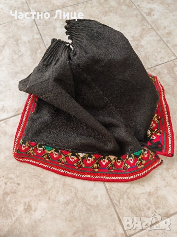 Автентична Старинна Хърцойска Кърлянка Пола Пищимал Бръчник 1920те г, снимка 5 - Антикварни и старинни предмети - 51592529