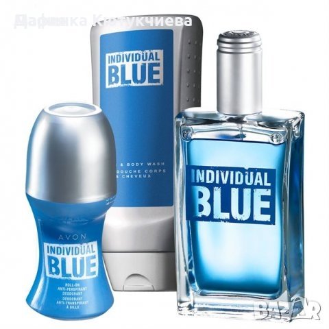 Avon- Individual blue комплект , снимка 1 - Мъжки парфюми - 44084034