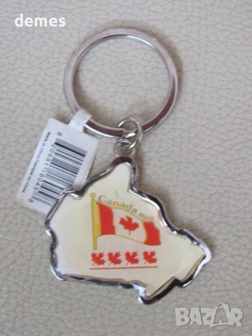 Метален ключодържател от Канада, снимка 2 - Колекции - 43370031