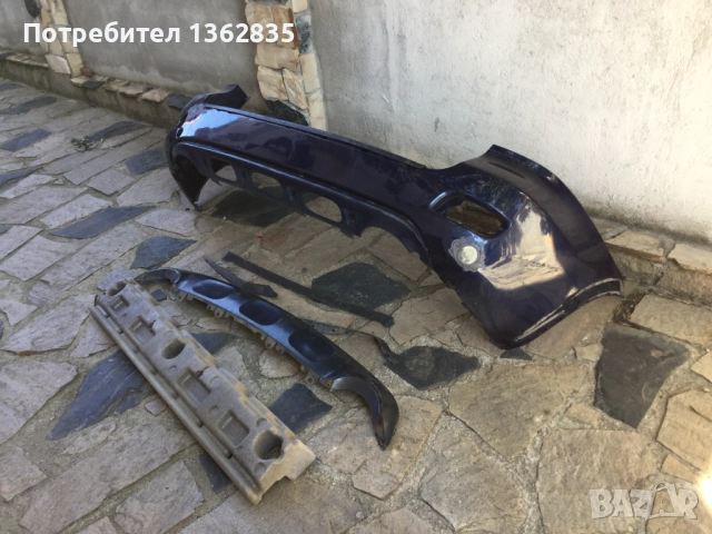 Оригинална задна синя броня за HYUNDAI SANTA FE 2 ( 2006 - 2009 г. ), снимка 6 - Части - 52467447