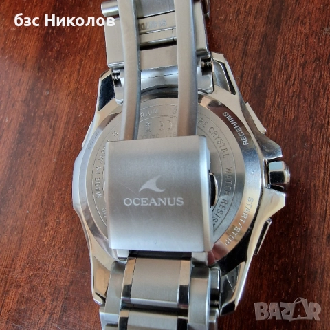 Мъжки часовник Casio Oceanus OCW-G2000-1AJF GPS,Bluetooth,Sapphire Cristal., снимка 7 - Мъжки - 52798625