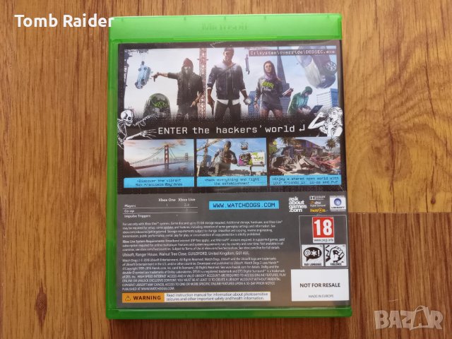 Watch Dogs 2 Xbox One, снимка 2 - Игри за Xbox - 43230034