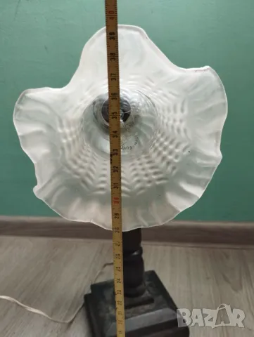 Стара настолна лампа, снимка 4 - Настолни лампи - 47557666