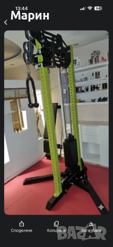 АЛФА КОЛОНА-ТИТАН с тежести 100 кг, снимка 2 - Фитнес уреди - 53150718