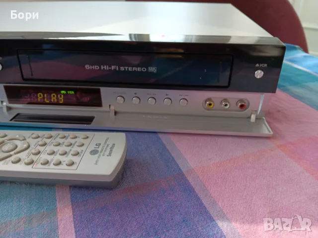 LG V 190 Видео/DVD VHS/DVD Combo Player, снимка 5 - Плейъри, домашно кино, прожектори - 48653450