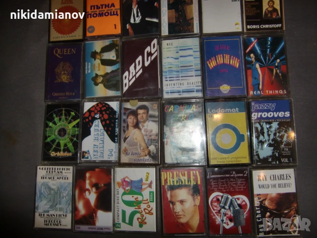 Продавам аудиокасетки с музика ефтино, снимка 4 - Аудио касети - 53470802