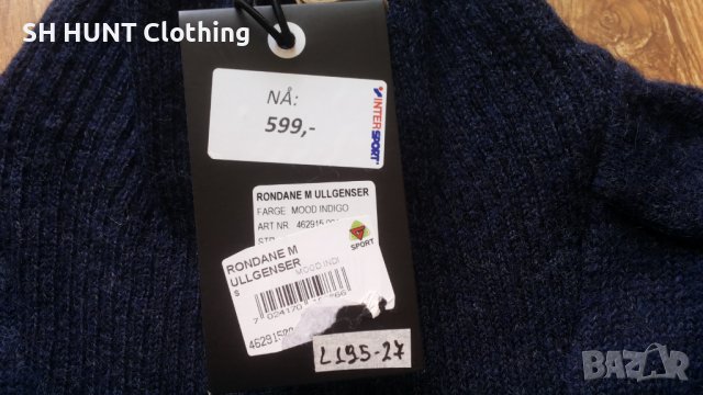 NORHEIM RONDANE WOOL SWEATER MEN размер S вълнен пуловер - 458, снимка 13 - Пуловери - 43369584