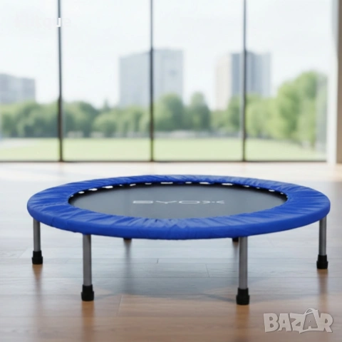 🎉 Батут без мрежа Byox 96 см / 101 см – розов и син (до 100 кг), снимка 6 - Други стоки за дома - 53529876