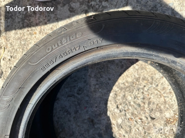 Летни гуми 225/45/17, снимка 7 - Гуми и джанти - 52458522