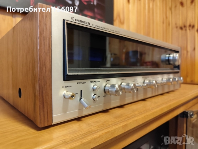 ✅ Pioneer SX-737 рекап + нов фурнир, снимка 12 - Ресийвъри, усилватели, смесителни пултове - 51584897