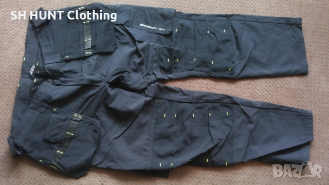Bekken & Strom MOELV HÅNDVERKSBUKSE 4-VEIS STRETCH Work Pant раз. 58 / XXXL еластичен работен W4-221