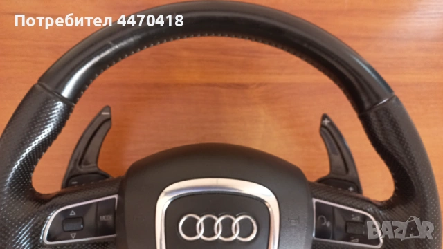 Трилъчев мулти волан еърбег пера F1- Audi А5 S line 2010 г. , снимка 8 - Аксесоари и консумативи - 53372668