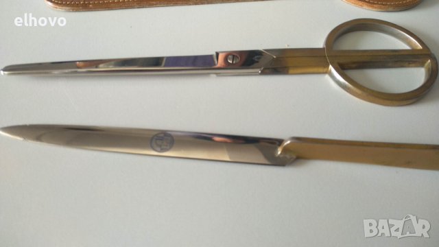 Ножица и нож за писма E.BONSMANN SOLINGEN, снимка 6 - Други ценни предмети - 39946979