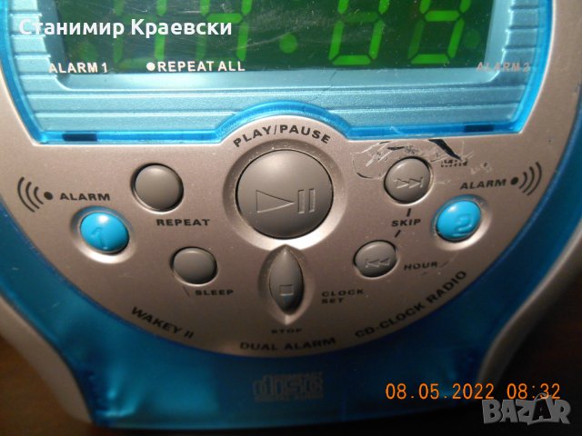 Schneider Wakey ll - radio cd clock alarm, снимка 2 - Други - 36732908