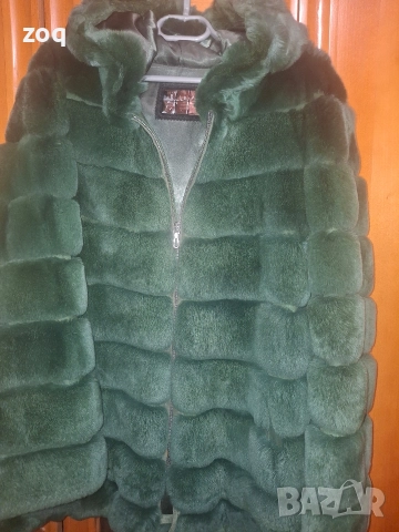 палто от рекс с качулка 