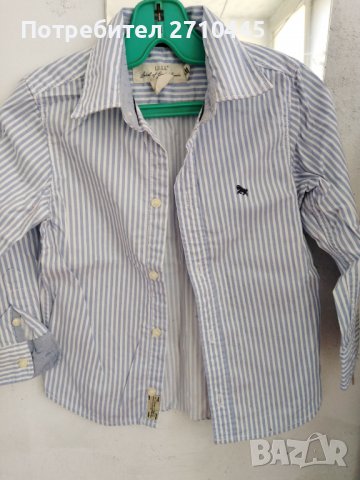 Нови дънки за 3 г. Denim., Риза наH&M, снимка 8 - Детски панталони и дънки - 36596491