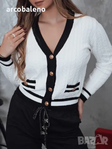 Дамска жилетка пуловер FUZZY, 4цвята , снимка 15 - Жилетки - 47968850