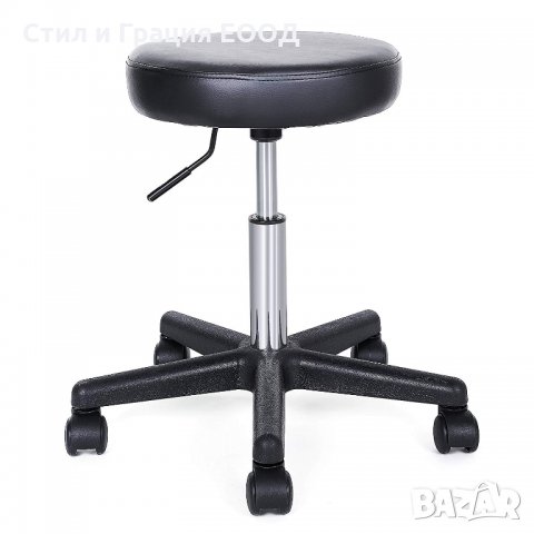 Козметичен/фризьорски стол - Табуретка Ferarra Basic - бяла 50/69 см, снимка 2 - Друго оборудване - 27671128