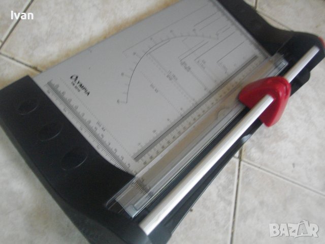 Нов Ролков Нож / Резачка За Рязане На Хартия-А4-Алуминиев-OLYMPIA TR 3210-Герм/КНР, снимка 5 - Други инструменти - 40073401