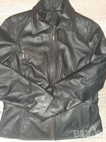 Дамско яке естествена кожа и естествен косъм, снимка 3 - Якета - 33062841