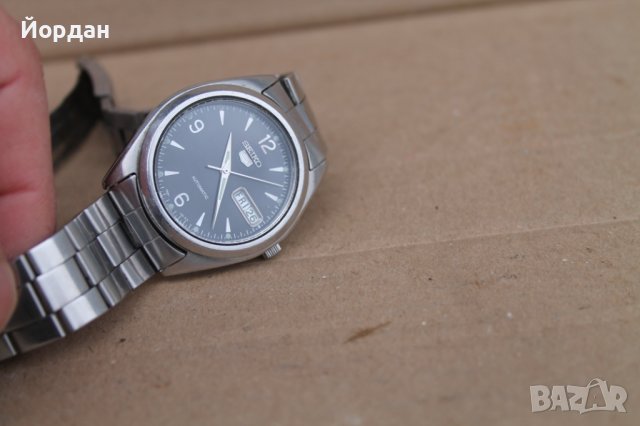Часовник "Seiko 5'' автомат /37 мм/, снимка 13 - Мъжки - 44049731