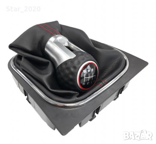 Топка за скоростен лост с маншон за Volkswagen golf 5 и 6 GTI, снимка 3 - Аксесоари и консумативи - 35614478