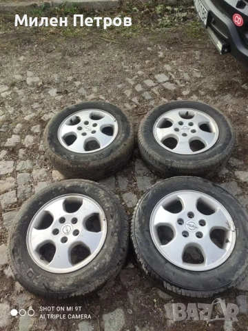 Джанти с гуми Опел Вектра Ц Opel Astra C 195 65 15, снимка 5 - Гуми и джанти - 52774614