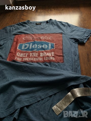 diesel - страхотна мъжка тениска, снимка 6 - Тениски - 32350115