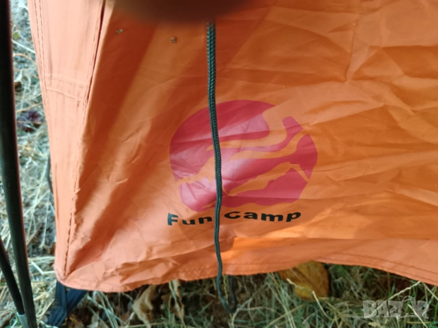 Четириместна двуслойна палатка Fun camp, снимка 2 - Палатки - 51600044
