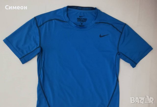 Nike PRO Combat DRI-FIT Compression оригинална тениска XL Найк спорт, снимка 2 - Спортни дрехи, екипи - 37751885