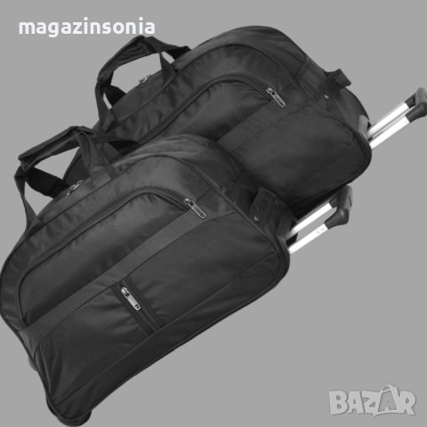 Пътни чанти с колелца и телескопична дръжка за дърпане//2 размера//3 цвята, снимка 3 - Сакове - 40306686