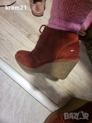 Tommy Hilfiger дамски обувки размер 42, снимка 12 - Дамски боти - 53139435