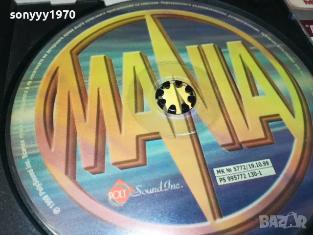 MANIA-ORIGINAL CD POLY SOUND INC.1999г 1904251829, снимка 2 - CD дискове - 49962056