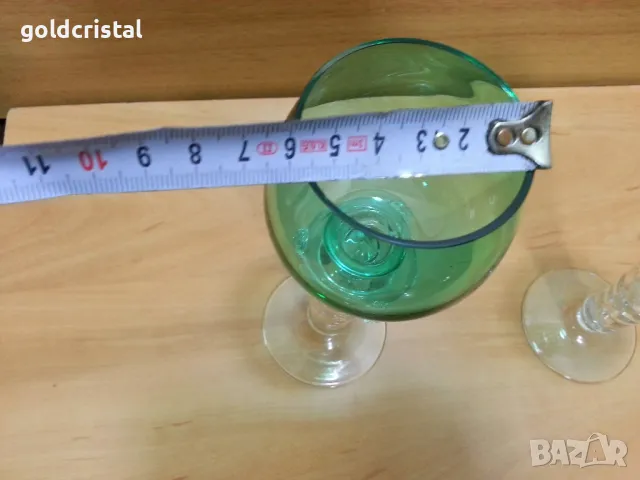 стари стъклени чаши , снимка 5 - Антикварни и старинни предмети - 49250661