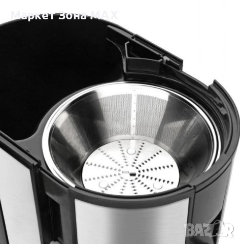 Сокоизстисквачка Taurus LIQUAFRUITS PRO COMPACT – 600W, 2 скорости, 65мм отвор, неръждаем филтър, снимка 4 - Сокоизстисквачки и цитрус преси - 52933569