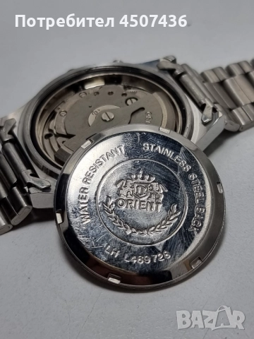 ORIENT напълно автоматичен механичен часовник, ден от седмицата, дата , снимка 13 - Мъжки - 52458803