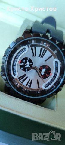 Top promo!!!Мъжки механичен луксозен часовник Roger Dubuis Excalibur 3 Time Zones Worldtimer, снимка 7 - Мъжки - 36762452