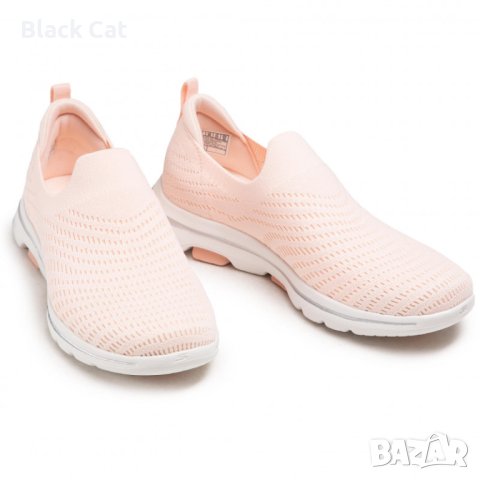 Дамски ежедневни обувки / еспадрили / мокасини Skechers – Go Walk 5, 124250/LTPK, Light Pink, кецове, снимка 2 - Дамски ежедневни обувки - 40653277