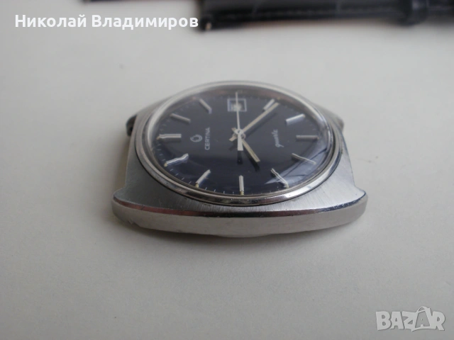 Certina швейцарски стар 1970 г. мъжки кварцов часовник, снимка 3 - Мъжки - 53565395