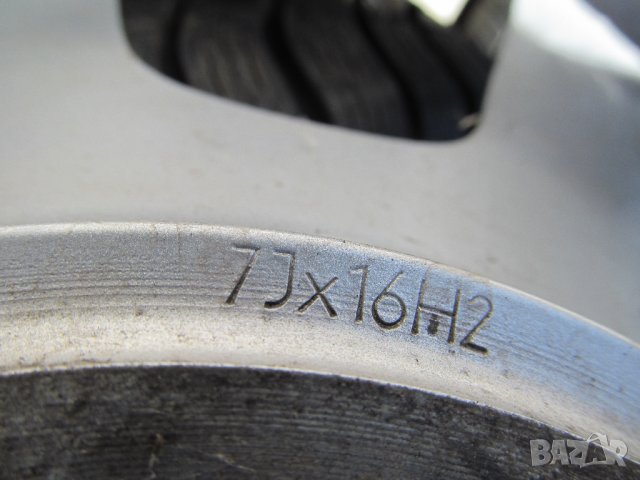 оригинални алуминиеви джанти 16'' за BMW 530(E60),BMW320(E90)/5x120x72.6**008**, снимка 14 - Гуми и джанти - 28546132