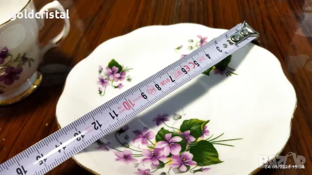 Стар английски костен порцелан чаша за чай кафе, снимка 3 - Антикварни и старинни предмети - 50425646